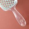 Salón de Belleza Peine de Protección para el Cabello Peine de Malla de Doble Uso para Seco y Húmedo Masajeador Relajante del Cuero Cabelludo Peine de Miel con Forma de Espalda Peine Hueco