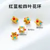 Acessórios Antigos de Latão Dourado Areia Pulseira Recortada Contas Espaçadoras Artesanais Acessórios para Joias DIY Acessórios para Pulseiras Wenwan