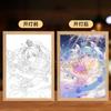 Pintura de Iluminação Ambiente Hatsune Future miku Luz de Noite Luminosa de Mão Luz de Atmosfera para Quarto Enfeites Secundários de Animação