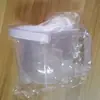 Nova Lavadora de Arroz de Plástico com Protetor de Mão Preguiçoso, Peneira Drenante para Arroz, Estoque Pronto do Fabricante, Lavadora de Arroz Criativa para Cozinha Doméstica