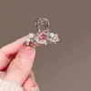 Pinza para el Cabello Pequeña Elegante Minimalista de Cristal Perla 2024 Nuevo Flequillo Lateral Pinza Superior Pinza para el Cabello