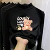 Top base para niña de cuello alto medio, nueva colección otoño/invierno 2026, ropa interior elegante, camiseta de manga larga, para niños mayores y bebés