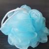 FUENTE fabricante Bola de baño de 20 g Bola de baño Bola de baño Frote hacia atrás Bola de espuma de PE Bola de baño de espuma de tamaño pequeño Flor de baño Bola de baño