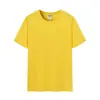 Nova Camiseta de Gola Redonda Cor Macaron de Verão Roupas para Aula de Jardim de Infância Roupas Diárias para Atividade Pai-Filho em estoque