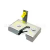 Escavadeira Yuchai YC35 60 85-6-7-8 trava reversa da porta da cabine trava de posicionamento da porta reversa acessórios da trava reversa da porta