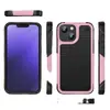 Elegante Anticaída Dos en Uno TPU+PC Adecuado para Funda de Teléfono Móvil Iphone17Promax 15 Apple 14 Cubierta Protectora 11