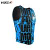 Colete Salva-Vidas Profissional Haisen para Adultos Surfistas, Lancha, com Letras, Moda, Zíper, Alta Flutuabilidade