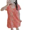 Pijamas de Moda de Internet para Mujer Verano Sexy Leopardo Camisón Moda Holgado Tallas Grandes Camisón Ropa de Casa de Verano para Mujer