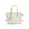 Bolso de Mano de Moda para Mujer Bolso Cruzado Simple para Hombro Cubo Texturizado Nuevo Versátil Dulce para Viajar Moda Bolso Grande