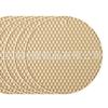 Tapete Fino Amazon Quente de Silicone Isolante de Calor Tapete Colmeia Descanso de Mesa Redondo de Silicone Tapete Antiderrapante de Silicone Venda Direta da Fábrica