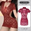 Lingerie Sexy Uniforme Cheongsam Tentação Paixão Meia-noite Sedução Quente Cama Renda Conjunto de Pijama 5159