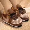Zapatos sucios para hombre y mujer, un par de cono de felpa peluda, zapatos de invierno raros de algodón de coco, zapatillas divertidas de algodón Aj, venta al por mayor