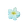 Presilha de Frangipani Colorida Doce de 4cm Venda Quente Transfronteiriça Acessório de Cabelo Doce Acessório de Cabeça Feminino Flor Acessórios de Cabelo Presilha de Cabelo Placa Atacado