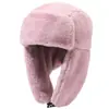 Sombrero Lei Feng para hombre con protección para los oídos, un sombrero de algodón clásico estilo noreste, engrosado y forrado para abrigar, a prueba de viento, resistente al frío y adecuado para esquiar