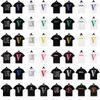 2024 VLONE Camiseta de Manga Corta Serie V Grande Estampado de Estrella V Camiseta de Manga Corta para Parejas Hombres y Mujeres Tendencia High Street Personalizada