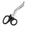 Tijeras para vendajes de acero inoxidable de 15.4 cm, Tijeras para gasa en forma de codo, Tijeras de seguridad para lona, Accesorios para exteriores