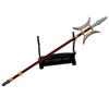 Modelo de Arma Blanca Ala Dorada Dapeng Fangtian Alabarda Pintada Edición Bipontal 22CM Modelo de Metal Completo