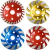 Disco de Esmerilar para Amoladora Angular, Disco de Diamante Espesado para Mármol, Cemento, Pisos de Concreto, Disco de Esmerilar Cóncavo