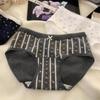 """86,400 Segundos al Día"" Silueta Vintage Fresca Floral Ropa Interior para Mujer Calzones de Algodón Puro"""