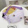 Bolso Cruzado Casual y Lindo, Bolso Cruzado Versátil de Moda Estilo Bosque Fresco Ins Nicho, Bolso de Pecho Deportivo para Niña