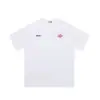 Camiseta de Manga Curta com Design Plissado Estilo High Street Americano para Mulheres, Novo Estilo de Verão, Caimento Solto, Top Bordado Moda Esportiva para Casal