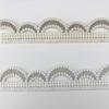 Cortina francesa lateral bordada renda solúvel em água sofá fronha têxteis para casa costura acessórios decorativos de fundo renda