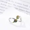 Nuevo 2026 Aleación Elemento Girasol Símbolo Infinito Accesorio DIY Joyería para Comercio Exterior Transfronterizo