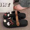 Mules cerrados estilo Birkenstock para mujer, calzado de verano para exteriores, nuevo modelo 2026, extremadamente elegantes y súper populares, con suela gruesa, antideslizantes, resistentes al olor, zapatos perforados para mujer