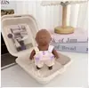 Natasha 14cm Muñeca Negra Pequeña Ropa para Muñeca Celebridad de Internet Artículo Popular Muñeca para Aliviar el Estrés Conjunto Natasha Chaqueta Pantalones