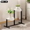 Suporte de Flores para Varanda, Suporte de Vasos de Flores para o Hall, Suporte de Plantas para Sala de Estar, Suporte de Flores para Suculentas de Madeira, de Chão, para Interior, Móvel