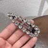Clip de BB de Cristal Super flash Estereoscópico de Partícula Grande lleno de clip para el pelo de diamante Joyería para el pelo de la Dama Liu Hai Redes Sociales Joker