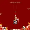 Lanyard para Teléfono de Pequeño Panda Festivo Estilo Chino Chengdu Sichuan Turismo Cultural y Creativo Bolsita Pequeña para Regalo Llavero Colgante Pequeño