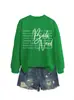 Tamanho europeu transfronteiriço nerd rato de biblioteca Amazon eBay site independente casual versátil roupas femininas