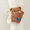 Estilo Ins Coreano Urso Bordado Cabeça Decoração de Quarto de Bebê Cortina Prendedor Corda para Prender Mosquiteiro