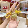Bolsa de la Suerte de Riqueza 2025 Colgante Oro Puro 999 Cadena para Teléfono Móvil Llavero Bolsa de Prosperidad Caja de Regalo para Negocios