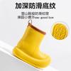 Botas de lluvia para niños Nanbowan, impermeables, para niñas, para las cuatro estaciones, antideslizantes, coreanas, para exteriores, de goma EVA, zapatos impermeables para padres e hijos.