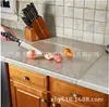 Tabla de cortar acrílica para cocina, tabla de cortar transparente antideslizante de acrílico con borde, adecuada para protección de encimera, Restaurante Familiar
