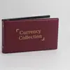 Álbum de Coleção de Notas Bancárias e Moedas Comemorativas com 40 Páginas, Livro de Coleção de Moedas Comemorativas, Álbum de Proteção de Moedas com 40 Compartimentos, Armazenamento Versão em Inglês