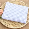 40 Algodão Popeline Xadrez Padrão Versátil Impressão Digital Tecido para Roupa Infantil Respirável e Amigo da Pele Casa