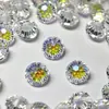Piedras Sueltas Cortadas para Fuegos Artificiales Recubiertos, Cielo Iridiscente Destello Caliente Diamante de Alto Carbono Uñas Arte Circonita Tendencia TikTok Xiaohongshu Lujo Ligero