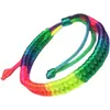 Pulsera de Cuerda Colorida del Festival del Bote del Dragón para Niños Bebé Tejida con Hilo de Colores Hecha a Mano DIY Terminada Cuerda de Mano Pequeño Zongzi Regalo