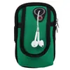Nueva Bolsa de Brazo para Teléfono Móvil de Deportes al Aire Libre para Hombres y Mujeres, Bolsa de Brazo para Correr, Bolsa de Muñeca, Cinturón Multifuncional para Brazo, Material Impermeable para Buceo Manual