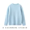 Suéter de Cachemira para Niños Otoño e Invierno Nuevo Cuello Enrollado Engrosado Suéter de Lana Tejida para Niños y Niñas Estilo Transfronterizo