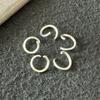 Llavero colgante hecho a mano de color metal anillo de apertura aplicable accesorios lindos DIY un mayoreo