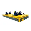 Carretilla Eléctrica de Palets con Control Remoto Batería de Litio Carro Eléctrico de Piso para Rieles Herramienta Camión de Manejo en Punto Fijo para Almacén Taller