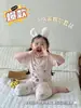 Pijama infantil Amaya de manga corta y pantalón corto, ropa de verano con aire acondicionado, Tencel Lyocell, ropa informal para el hogar.