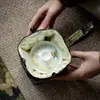 Bolsa de Tecido para Armazenamento de Xícaras de Chá, Acessórios para Cerimônia do Chá, Bolsa Portátil para Viagem ao Ar Livre para Conjunto de Chá, Bolsa para Evento de Chá, Tamanho Pequeno