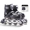 Patins Comércio Exterior Atacado Transfronteiriço Crianças Adulto Iniciante Ajustável Linha Única PVC Patins de Fileira Dupla