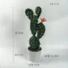 Cactus artificial cactus columna maceta tropical falso verde paisajismo desértico falso verde decorativo cactus bola adornos