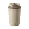 Nueva Taza Mezcladora Totalmente Automática Recargable Perezosa Portátil Multifuncional Eléctrica para Café Revestimiento 316 Taza Sellada